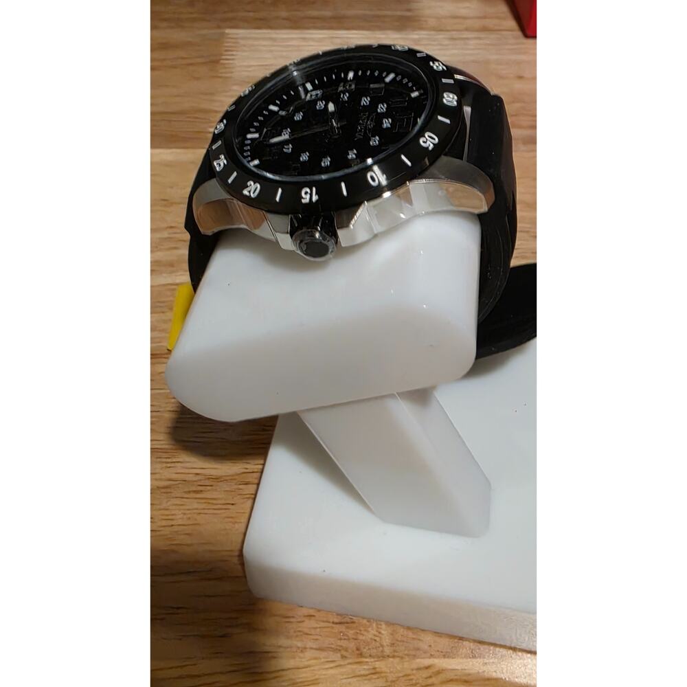 Invicta Pro Diver Stratus Men's Watch - 45mm, Black/Silver (40007) - Picture 2 of 4